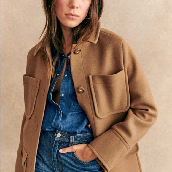 NWT Paolo Camel Coat - Picture 2 of 8